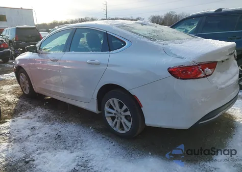 2016 Chrysler 200 Limited Platinum from USA, damaged, VIN 1C3CCCAB2GN179925